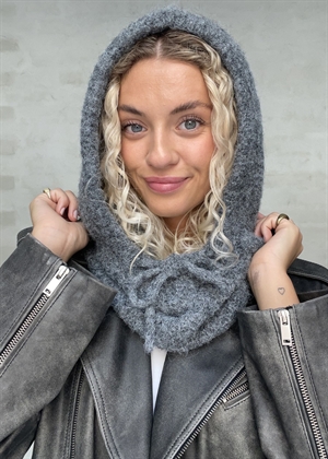 Milu strik balaclava Medium Grey Melange Object 